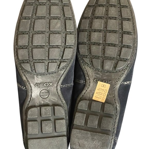 GEOX Respira Men Navy Breathable Italian Patent Suede
Driving Shoes size 43.5 - Picture 9 of 15